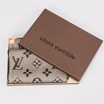 LOUIS VUITTON, "Logomania", scarf.