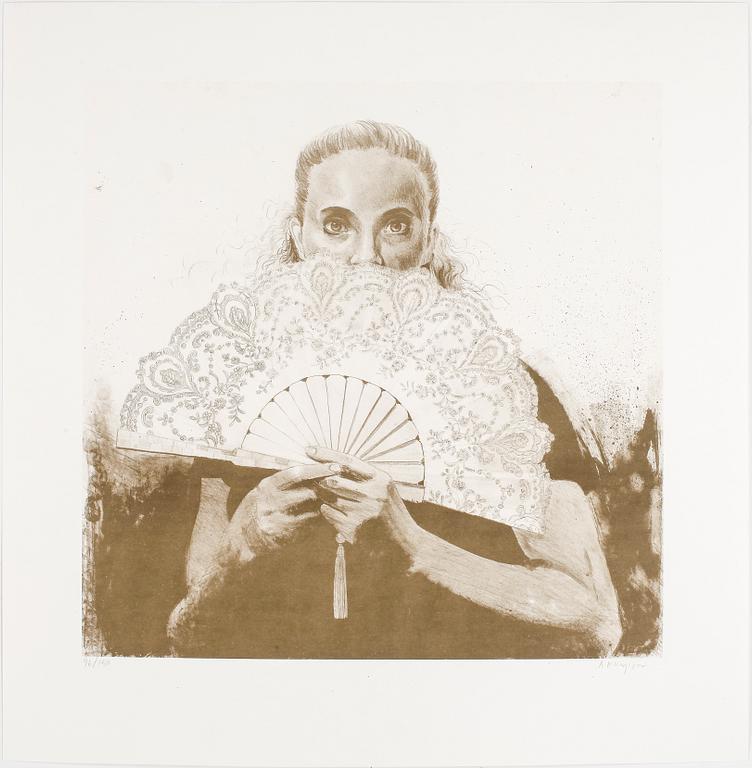 ALEXANDER KLINGSPOR, färglitografi, signerad, numrerad 96/150.