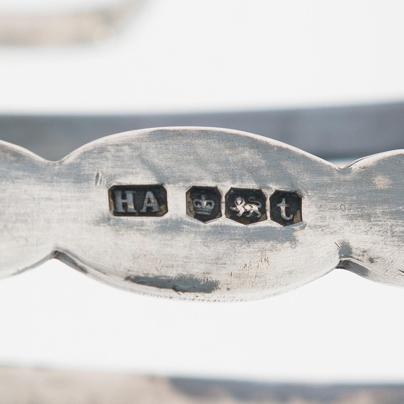 Atkin Brothers, toastrack, sterlingsilver, Sheffield, England 1936.