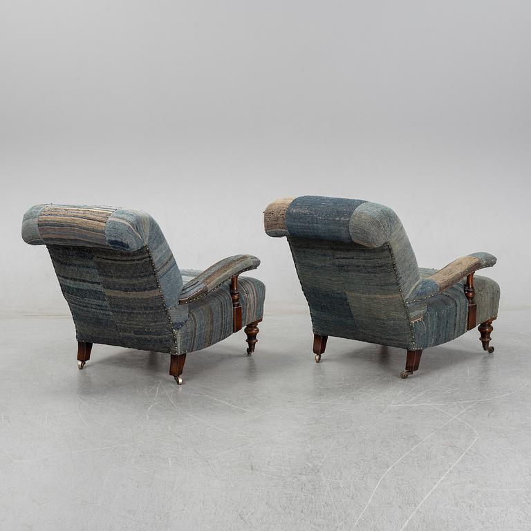 Ralph Lauren Home, a pair of armchairs.