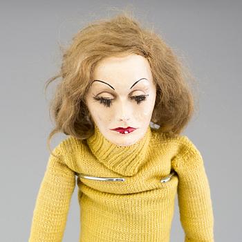 a 1920's/-30's Greta Garbo doll.