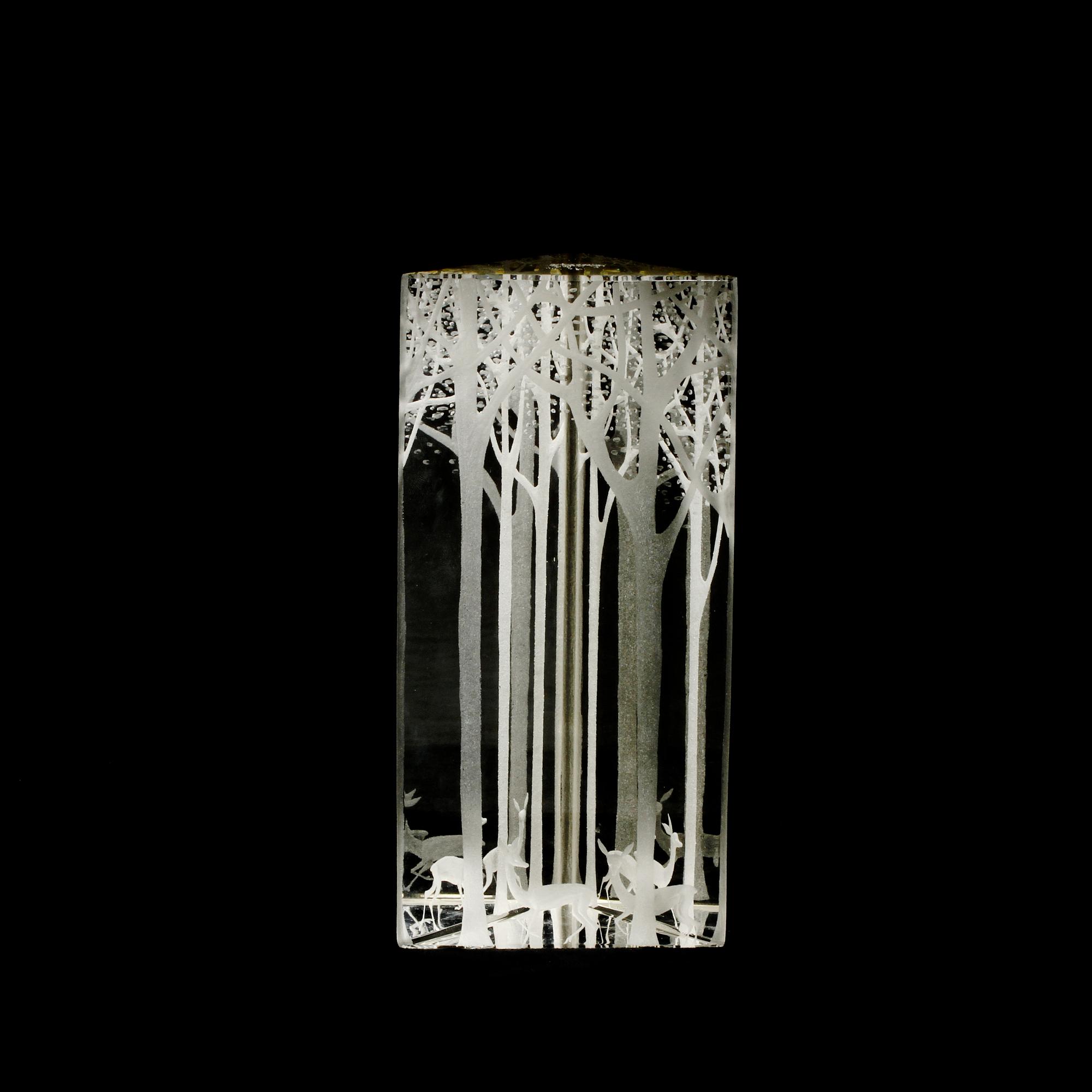 OBJEKT, glas, Vicke Lindstrand, Kosta, 1900-talets andra hälft.