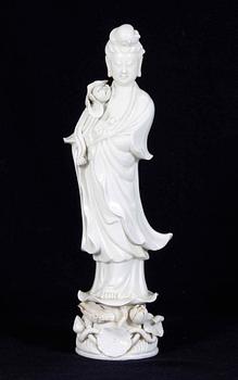 FIGURIN, porslin, Blanc de Chine, Kina.