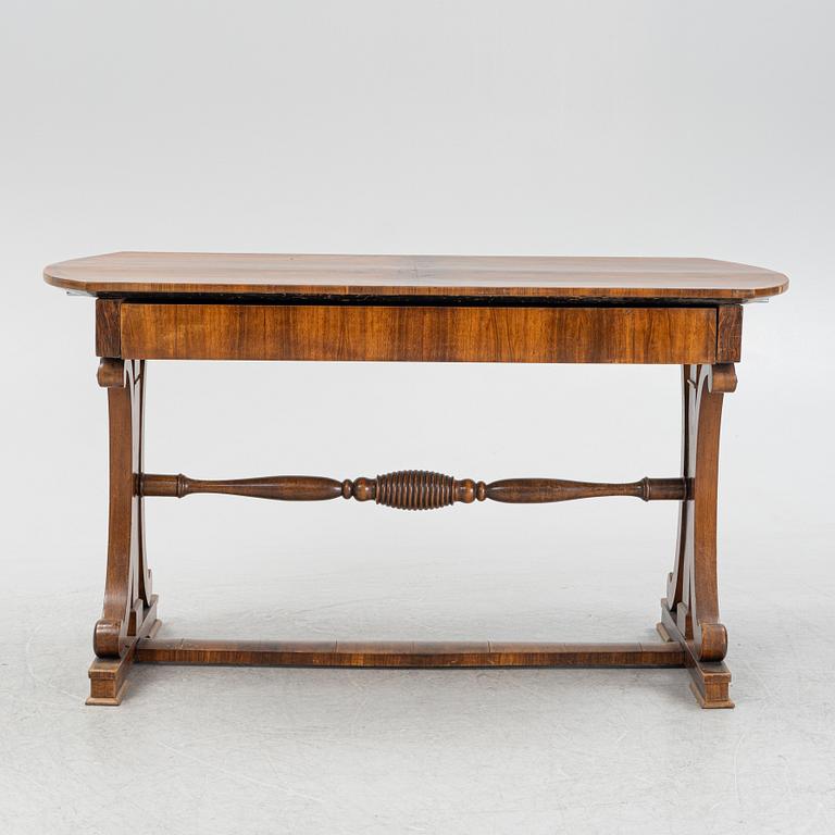 A Recency center table, England, early 19th Century.