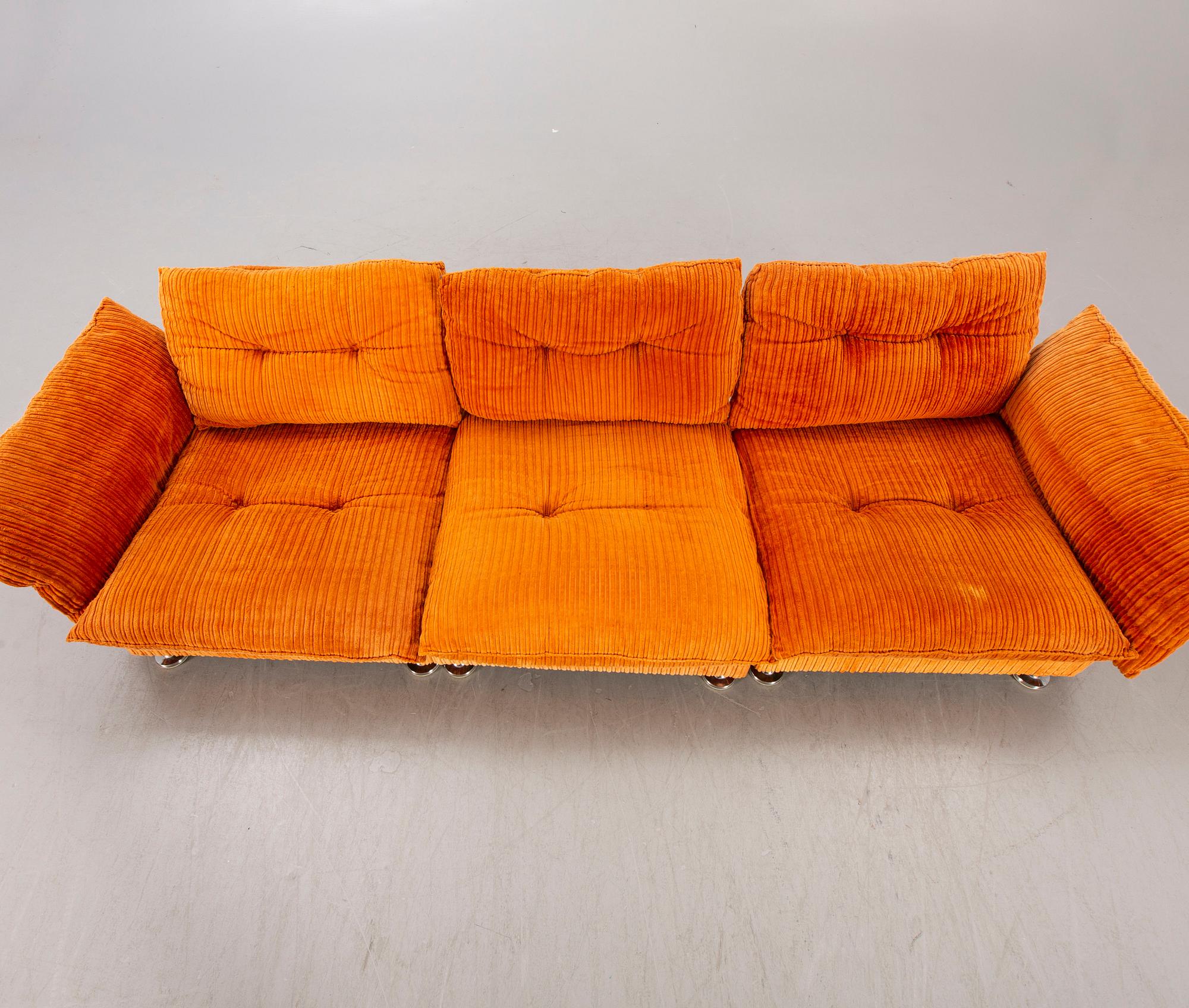 A 1970s sofa.
