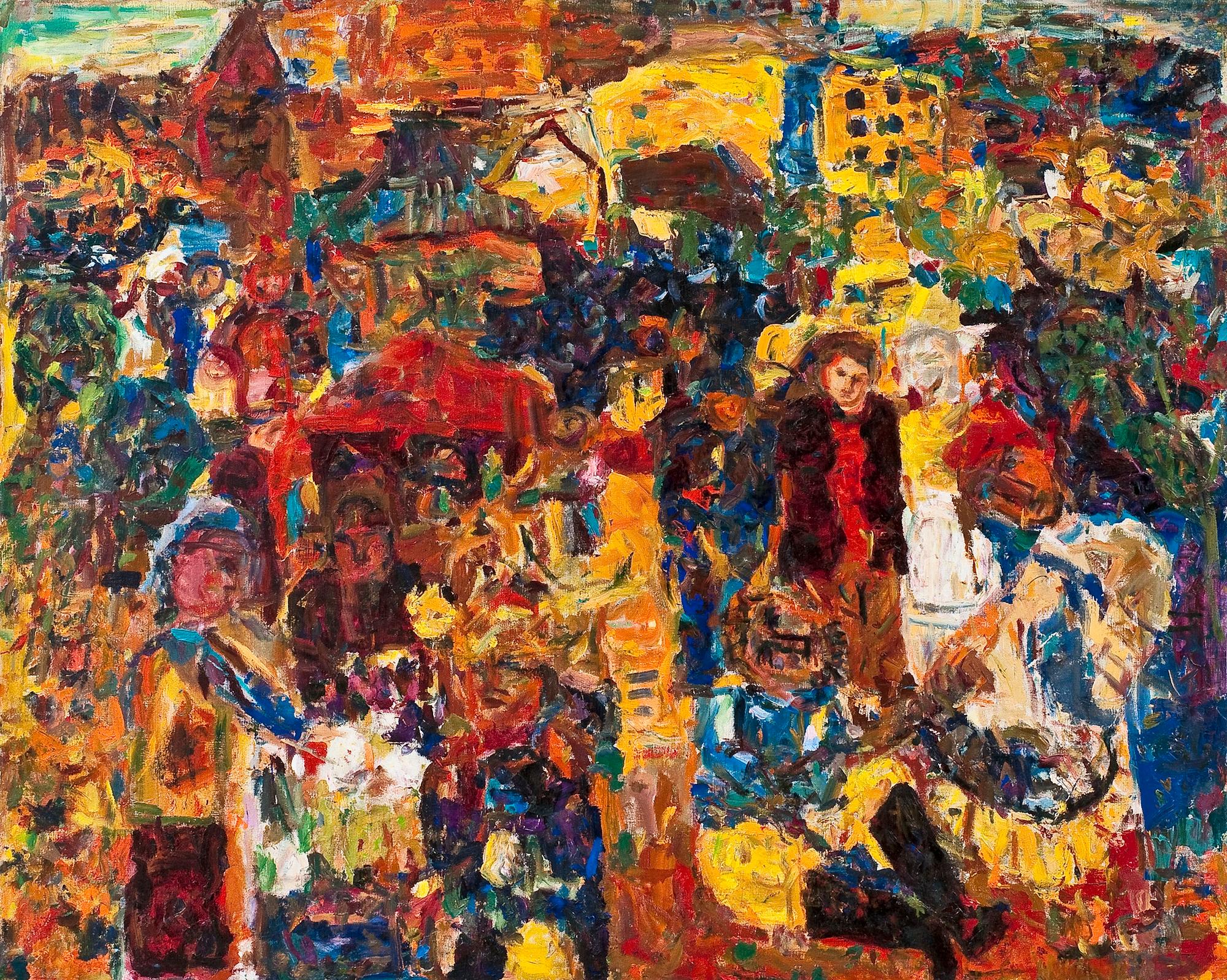 Rafael Wardi, "KOPTISK STADSBILD I".