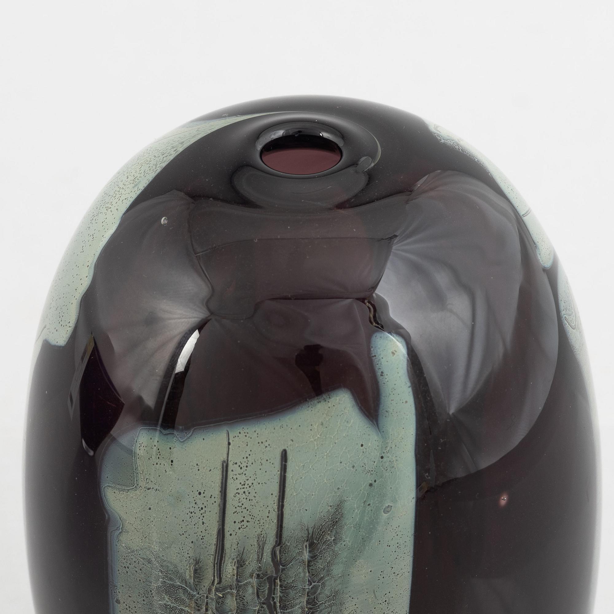Claude Monod, a glass vase, France.