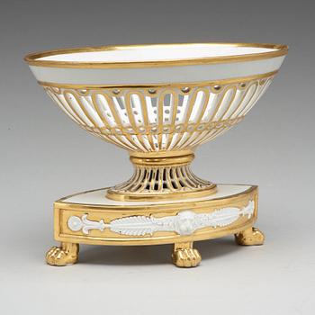 A French Empire chestnut basket, early 19th Century.