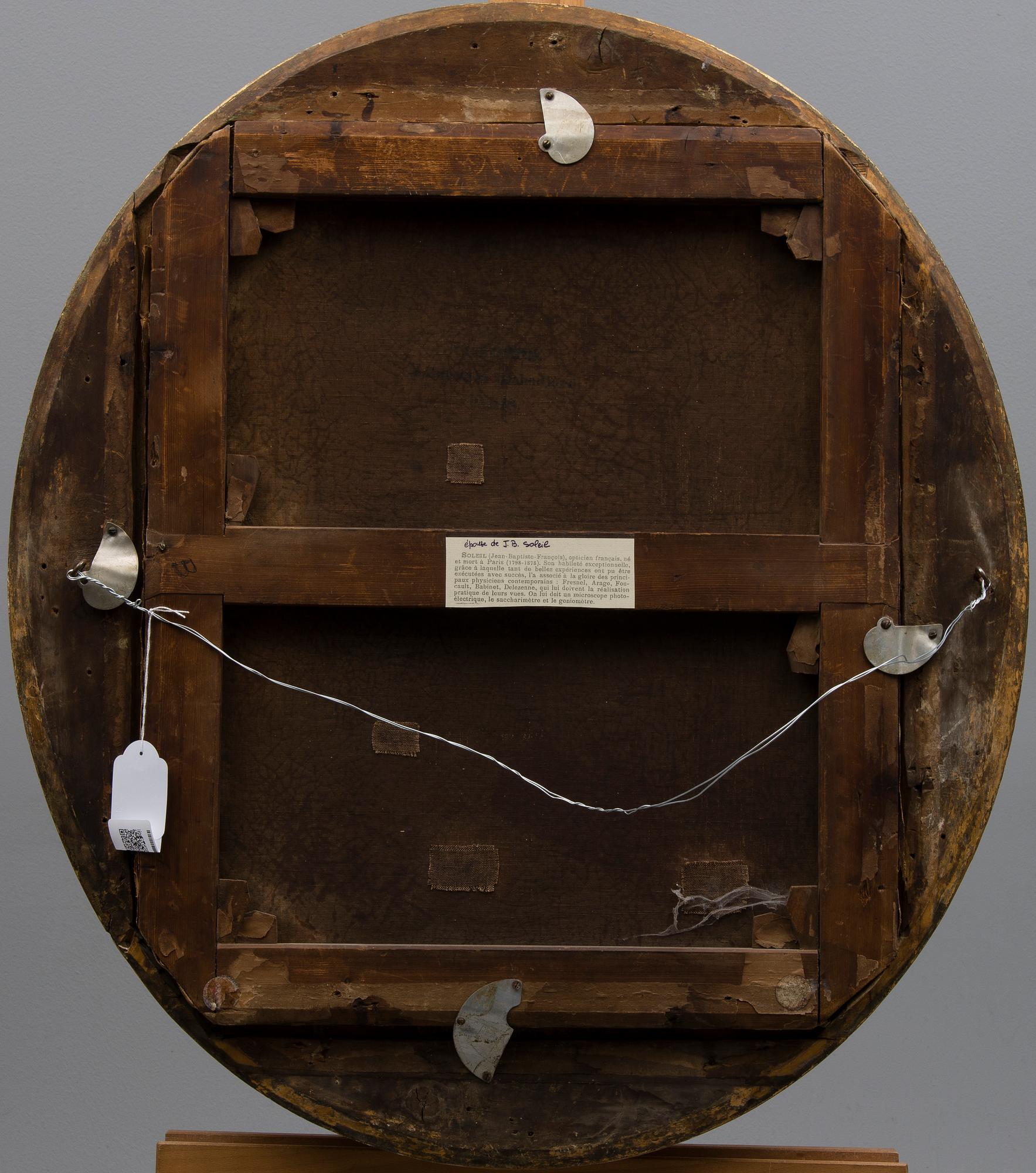 FRANÇOIS-ÉMILE DE LANSAC, olja på duk, signerad.