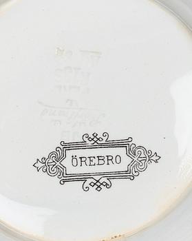 MATSERVIS, 39 delar, flintgods, Rörstrand, "Örebro".