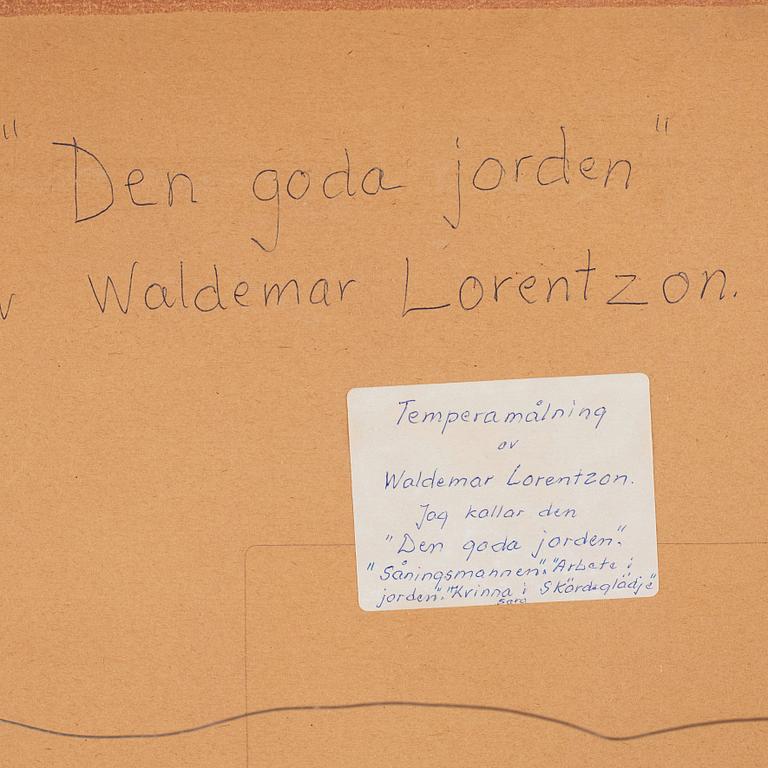 Waldemar Lorentzon, "Den goda jorden".