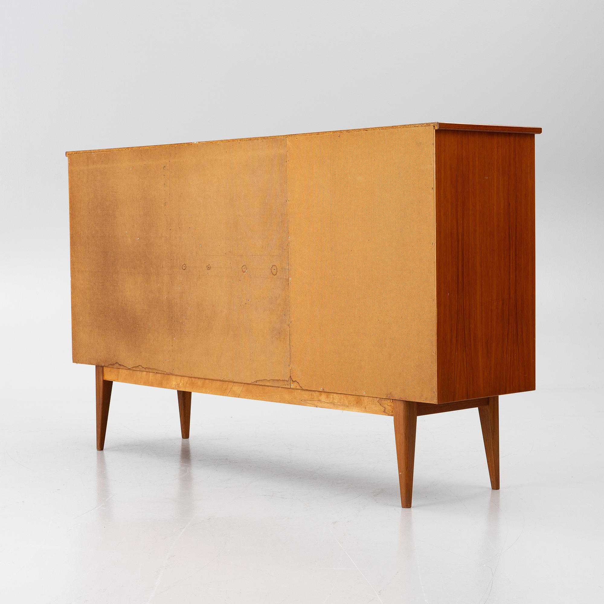 Sideboard, teak, 20th century.