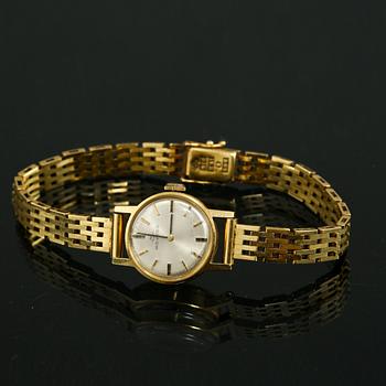 ARMBANDSUR, dam, 18 k guld, Movado, total vikt ca 30 g.