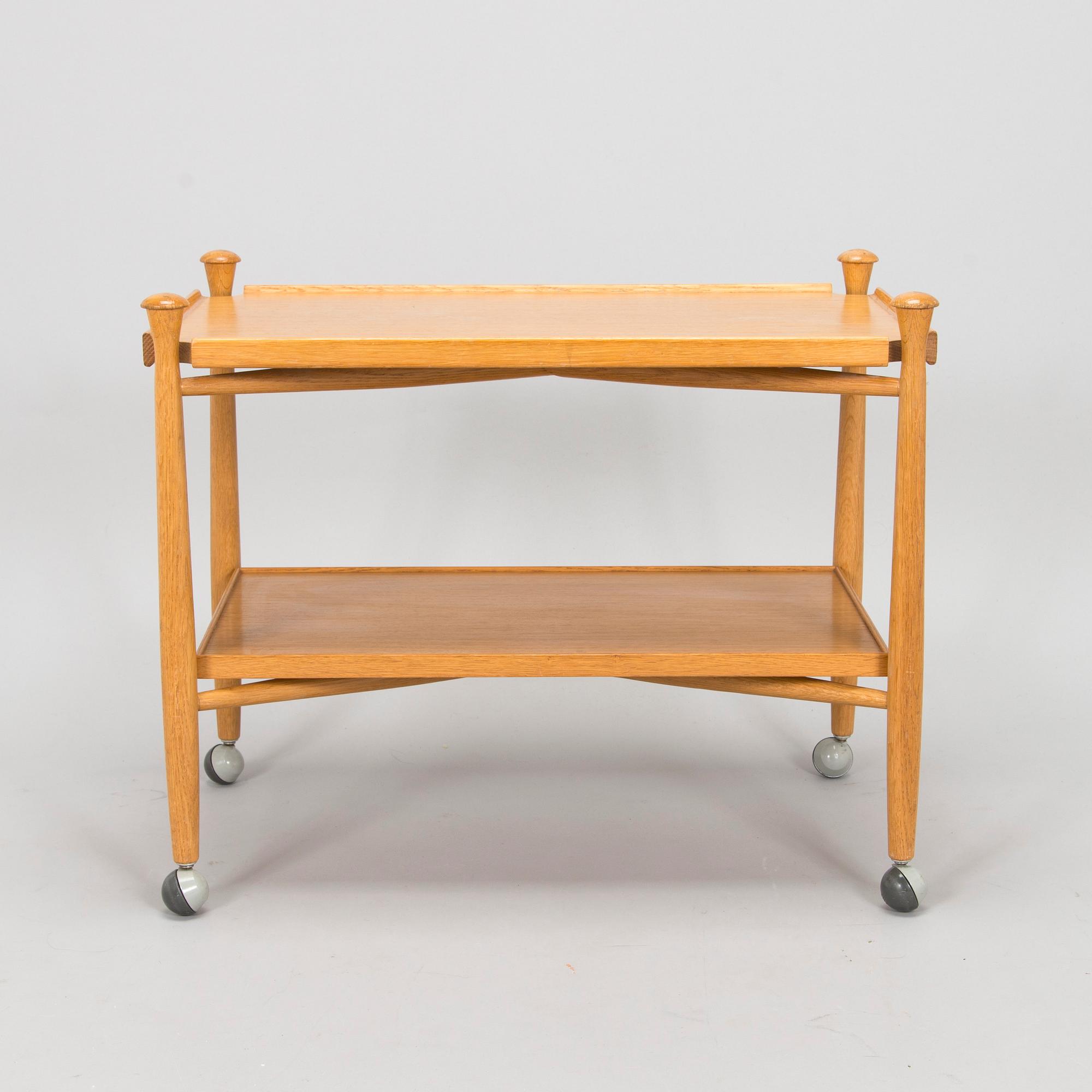 Olof Ottelin, A 1960s 'Tarja' tea trolley for Oy Stockmann Ab, Keravan puusepäntehdas, Finland.