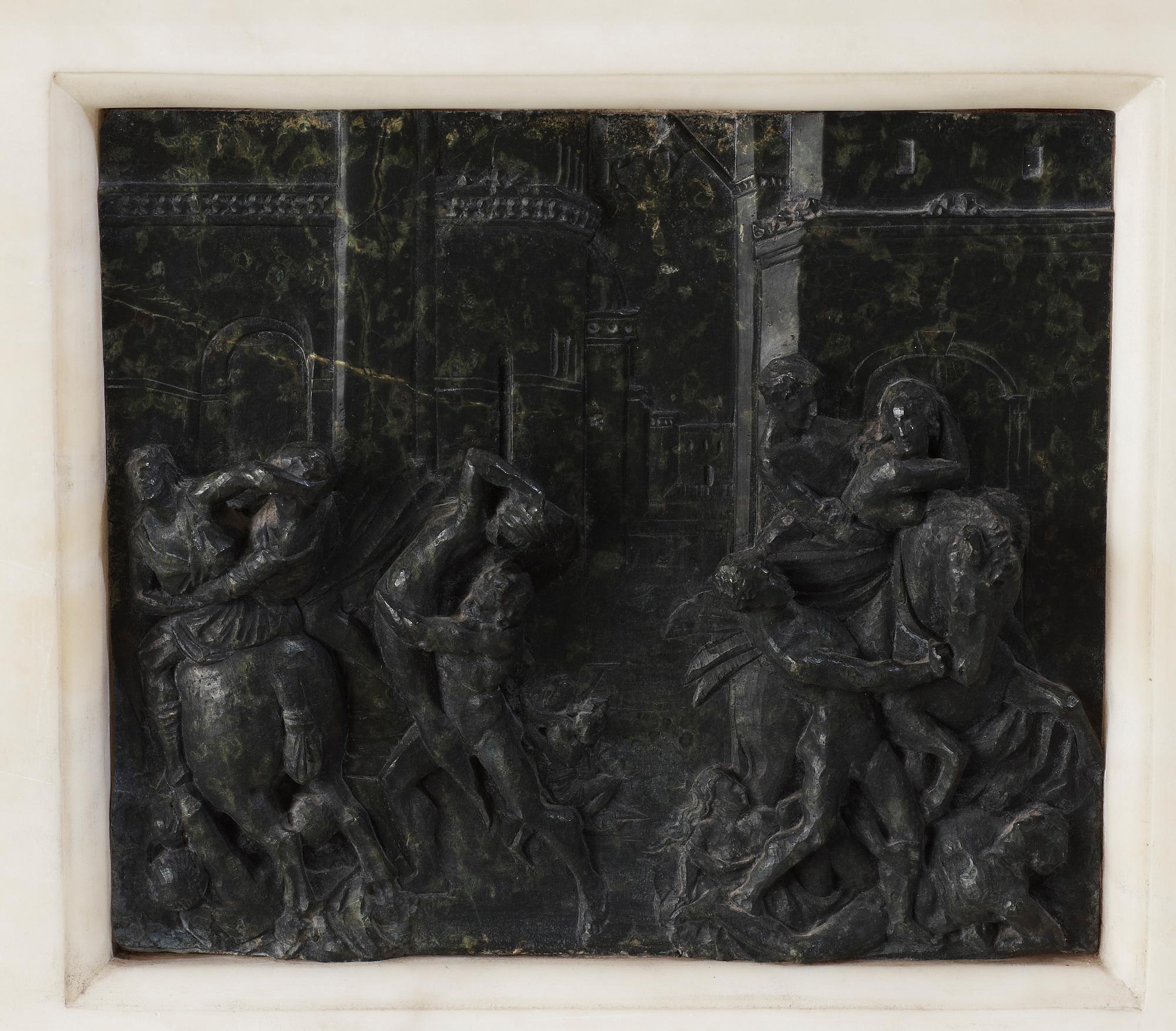 Giambologna (Giovanni da Bologna) After, "The Rape of the Sabines".