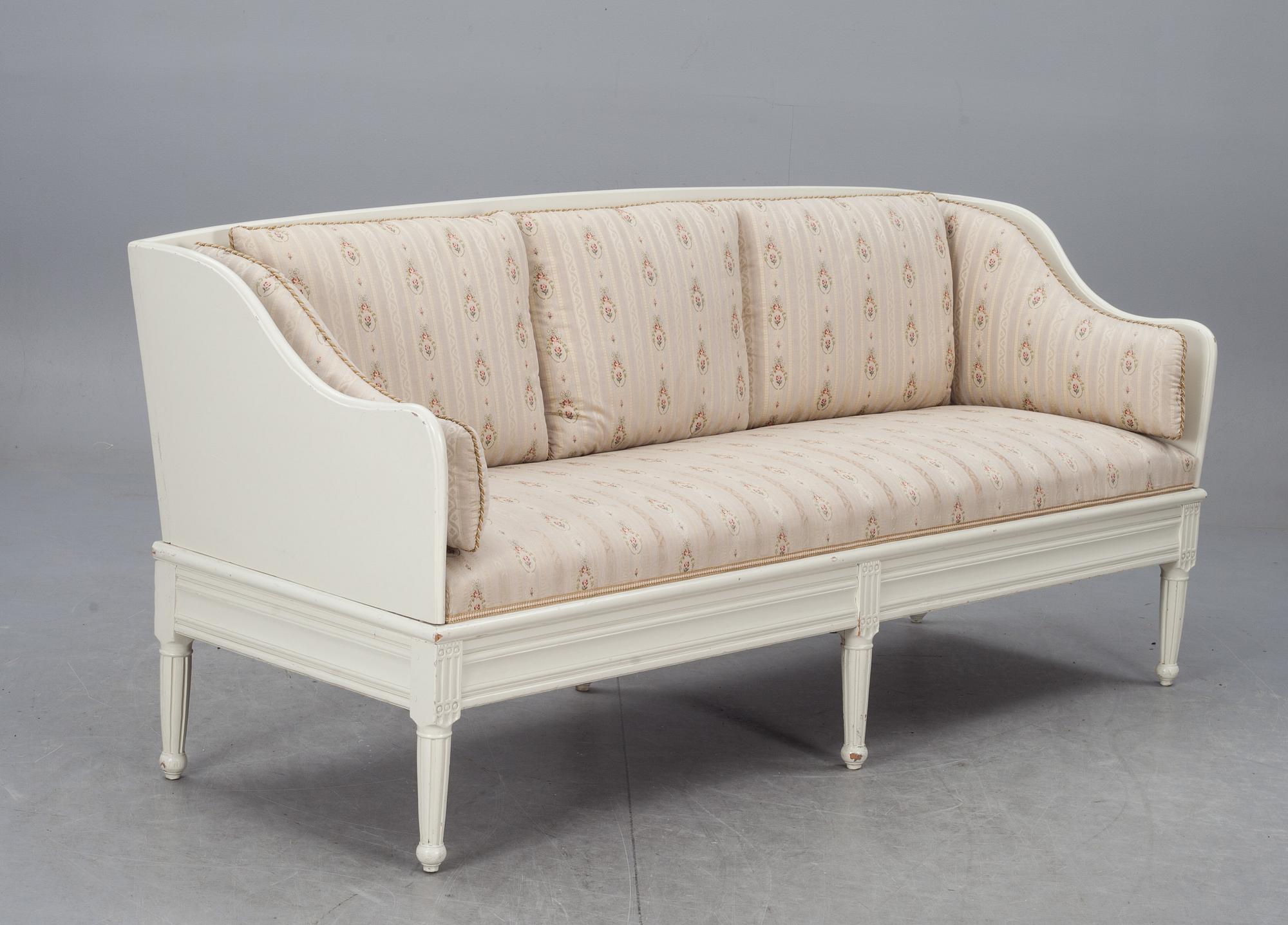 TRÅGSOFFA, 1800-tal.