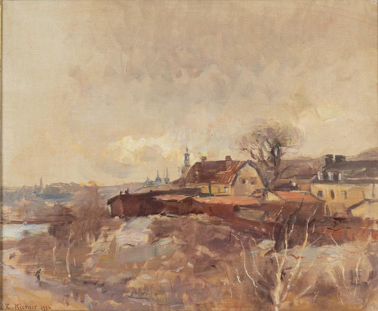 Esther Kjerner, From Söder towards Kungsholmen, Stockholm.