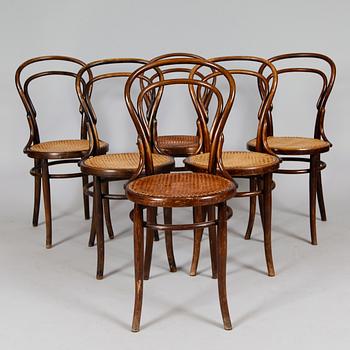 STOLAR, 6 st, Jacob & Joseph Kohn, Wien, 1900-talets början.