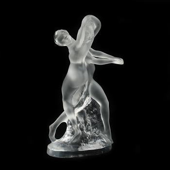 FIGURIN, glas, sign Lalique France.