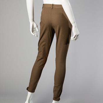 Three pair of trosers by Ralph Lauren.