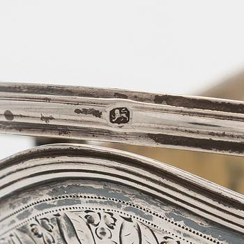 A sterling silver candy bowl, mark of William Abdy II, London, 1800.
