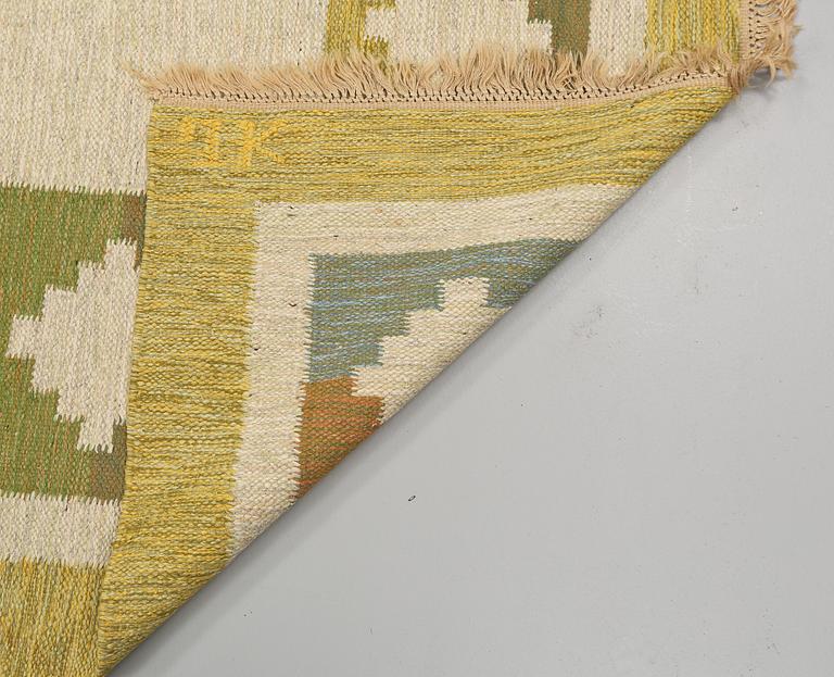 MATTA, rölakan, signerad JK (Karin Jönsson), 1900-talets andra hälft, ca 173 x 245 cm.