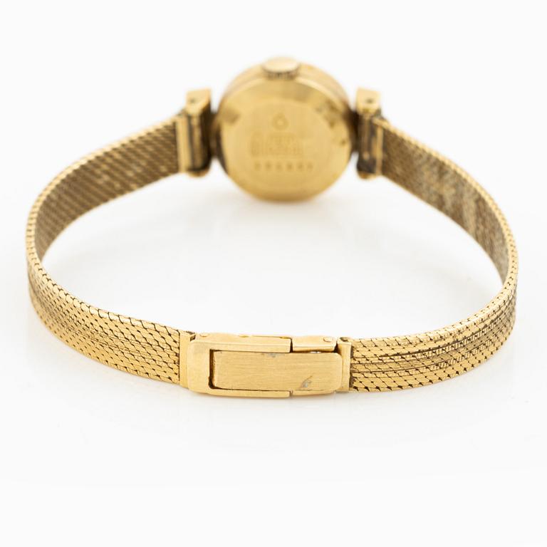 Belinda, wristwatch, 16.5 mm, 18K gold.