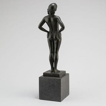 CARIN NILSON, Sculpture, bronze. Signed and with foundry mark. H: 39 cm.