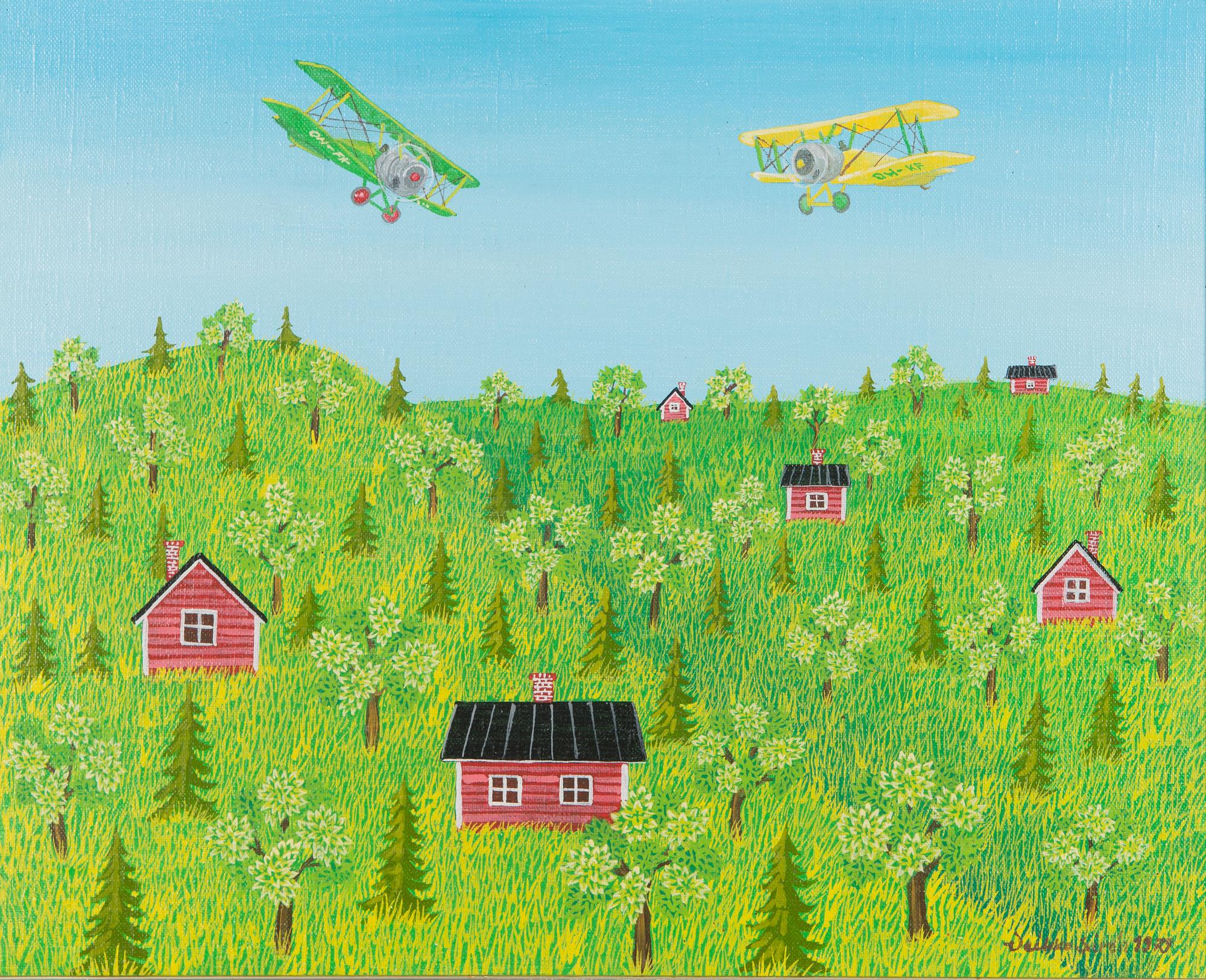 Veikko Sirén, "Parilento" (Parflygning).