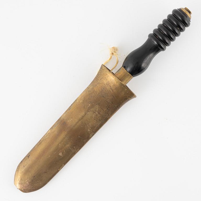 Adiving knife, Siebe Gorman & Co, early 20th century.