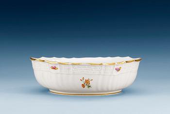 A bowl, Imperial porcelain manufactory, St Petersburg, period of Nicholas I (1825-55).