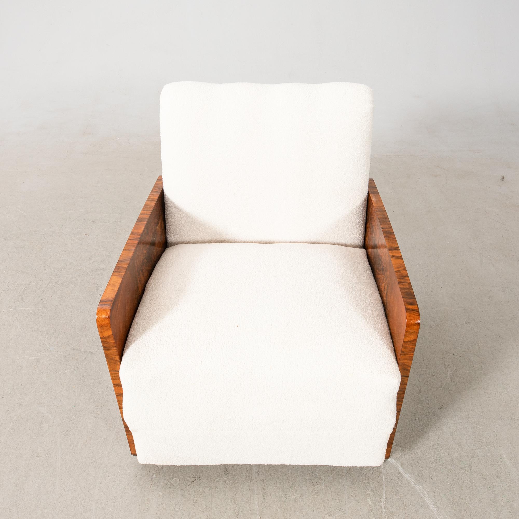 Fåtölj/säng, Art Deco, 1900-talets första hälft.