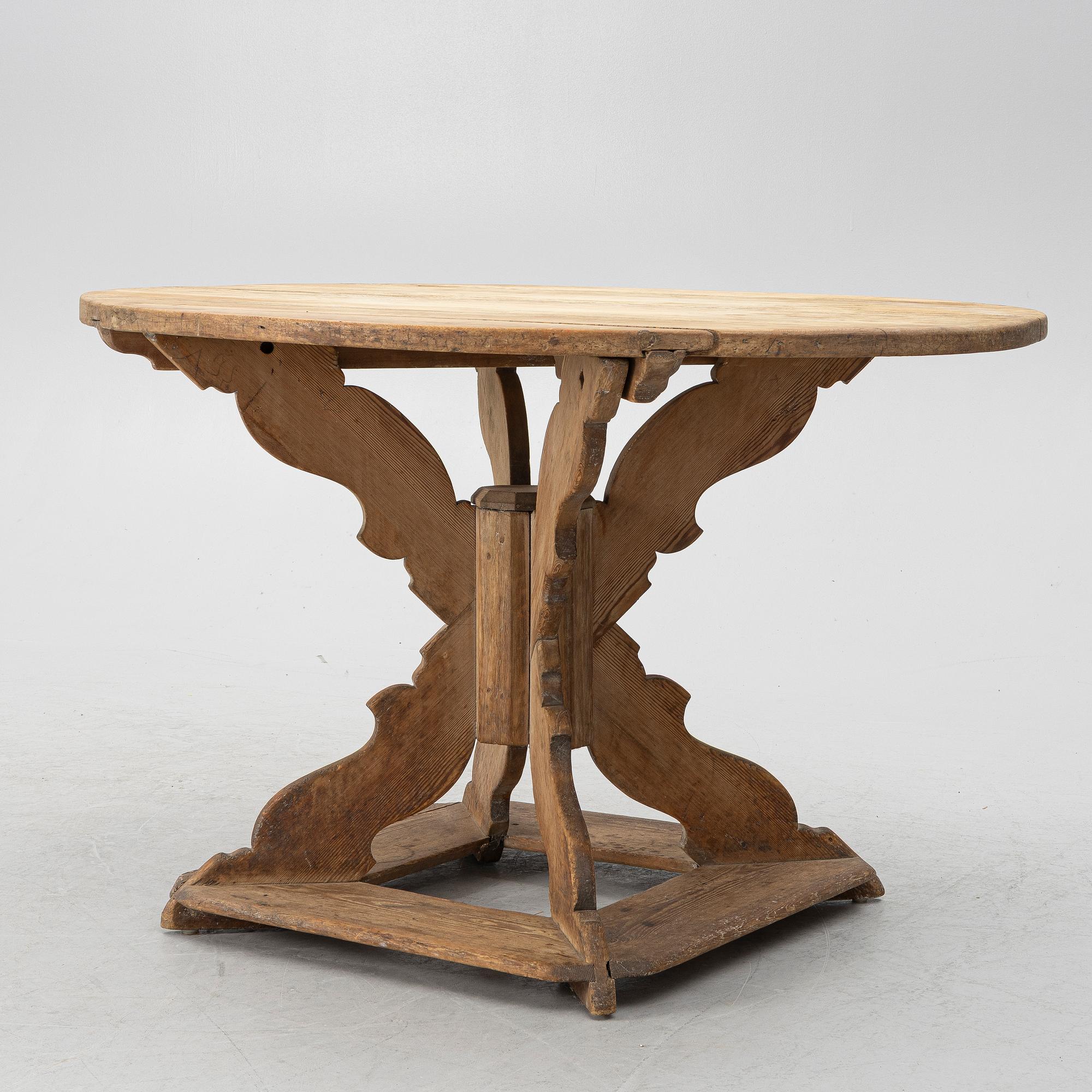 Aining table, Dalarna, 19th century.