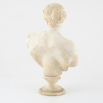 Byst, alabaster, omkring 1900.