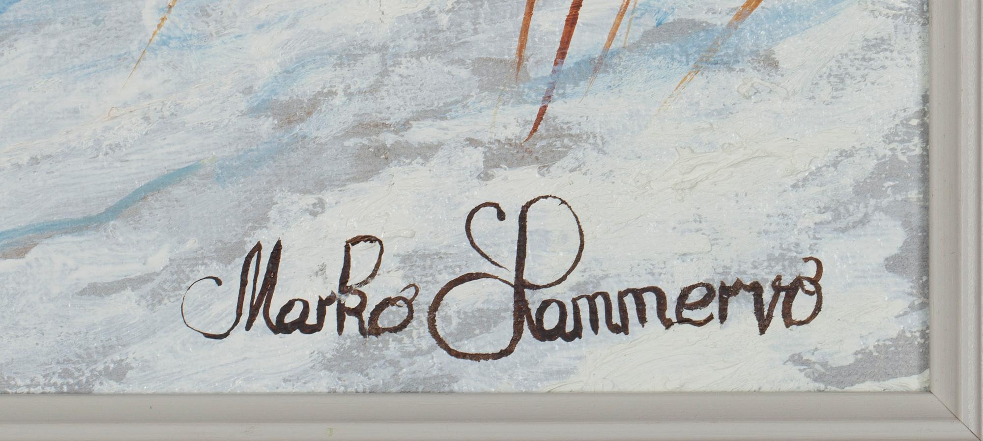 MARKO LAMMERVO, olja på duk, sign.