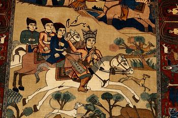 Matta, Antik Keshan, sk Motachem, ca 197 x 143 cm.