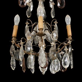 LJUSKRONA, barockstil, 1900-talets första hälft. Höjd cm 53 cm.
