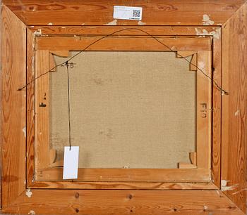 FOLKE PERSSON, olja på duk, signerad, á tergo daterad - 46.