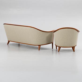 Bertil Fridhagen, Sittgrupp, 2 delar, "Aristokrat", Bodafors, 1960-tal.