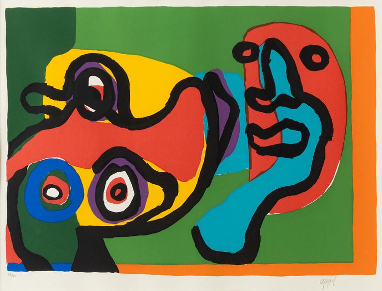 Karel Appel, Utan titel.