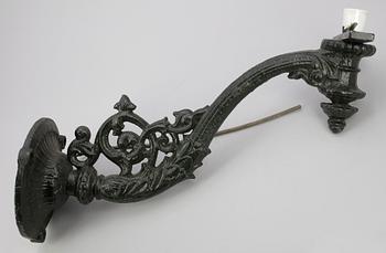 GATUBELYSNING, gjutjärn, 1800-talets slut.
