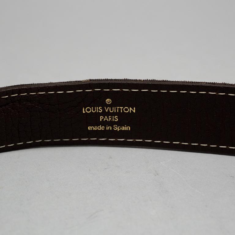 LOUIS VUITTON, bälte.