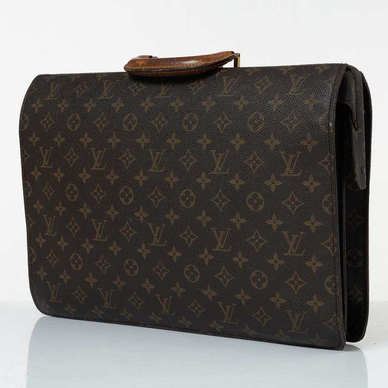 Louis Vuitton, briefcase, "Serviette Fermoir", vintage.