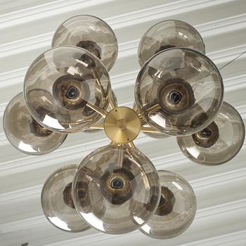 LUXUS, a ceiling lamp, mid 20th century.