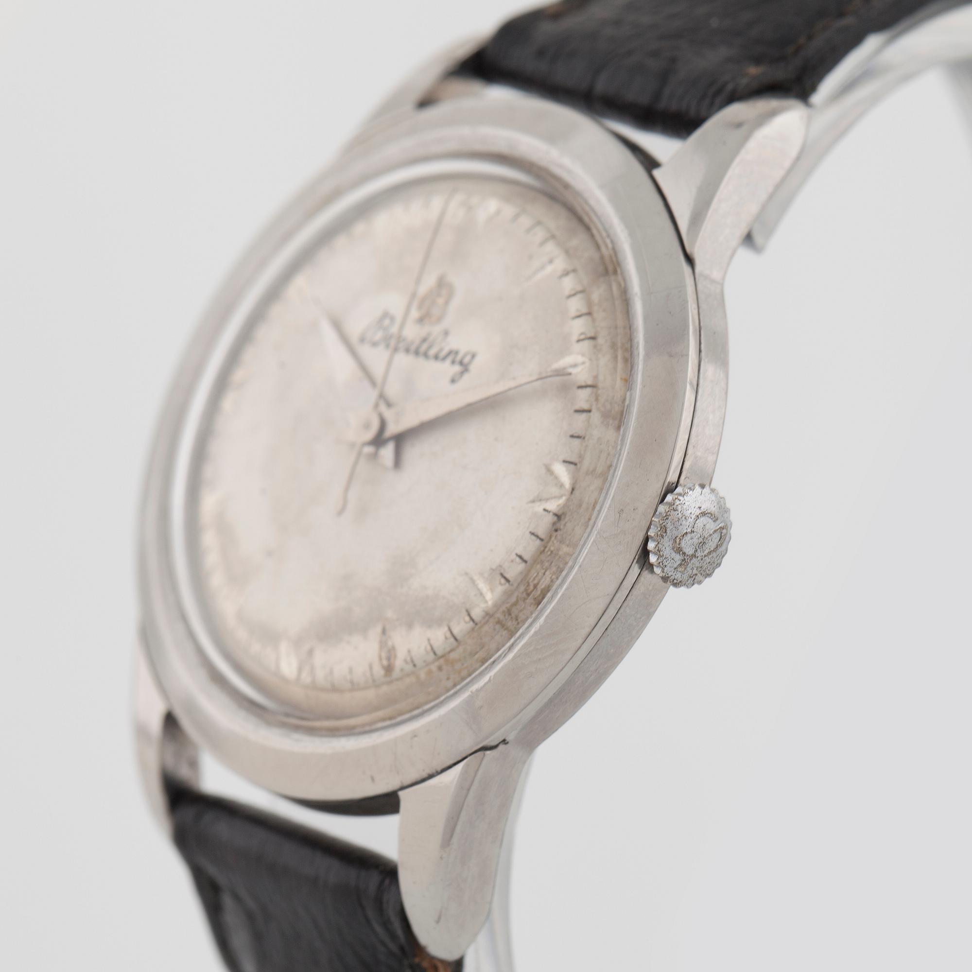 BREITLING, wristwatch, 35 mm.