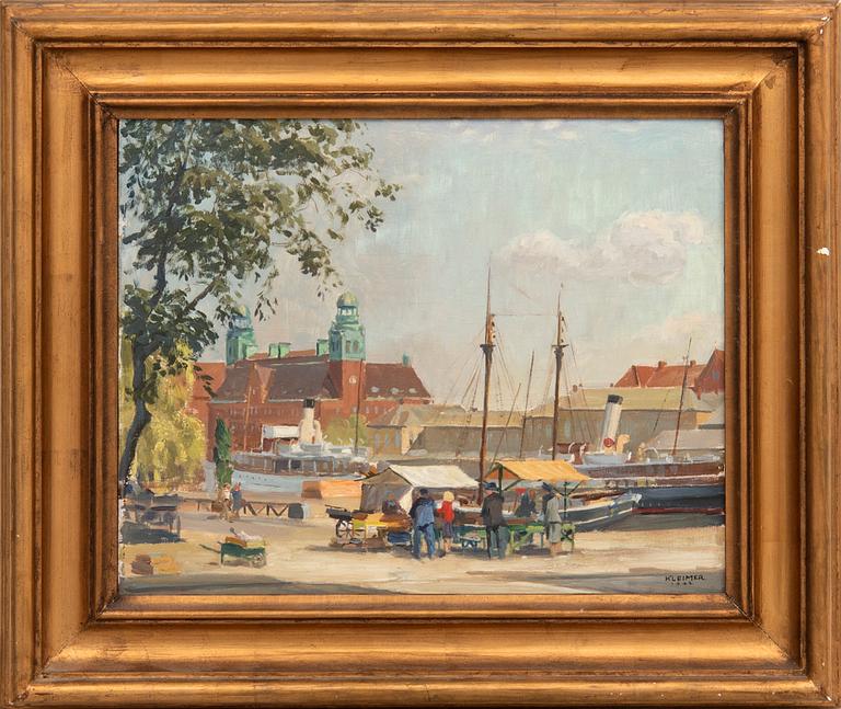 Axel Kleimer, Malmö hamn.