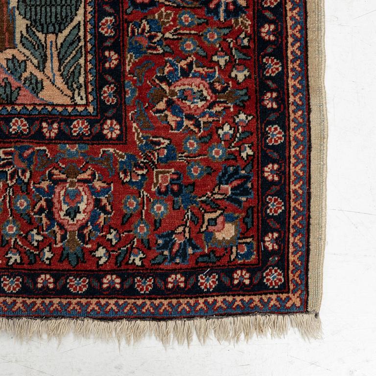 Rug, Kashan, antique, 210x150 cm.