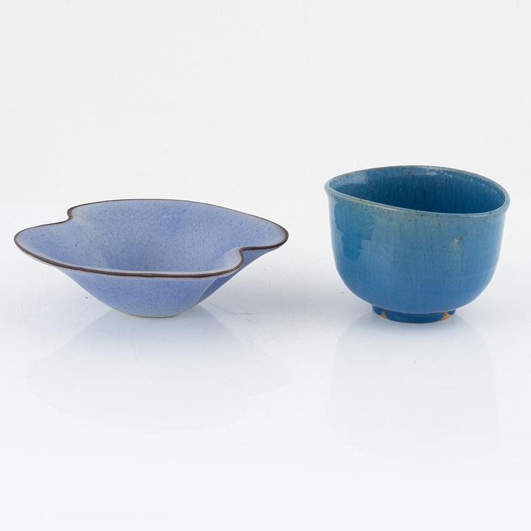 Beate Andersen and Helle Allpass, bowls, a pair, Denmark, circa 2000.