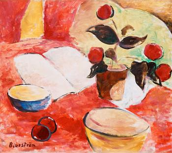 42. Tor Bjurström, Still life with flower pot.