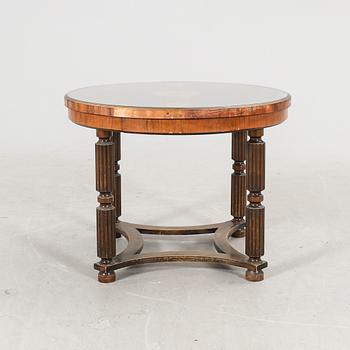 A 1940s coffee table.